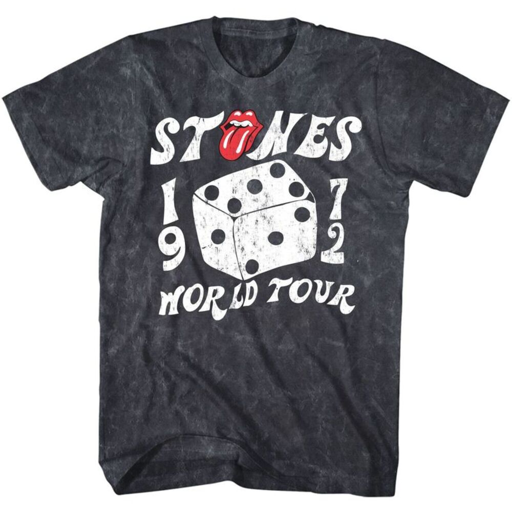 The Rolling Stones - Rolling Stones - 1972 World Tour T-Shirt - Small Black